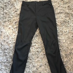 Nike dri-fit golf pants. Black. Youth large.